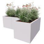 Jardinière forme en L