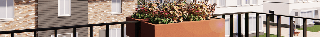 Jardinières pour balcon