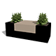 Plateformes pour jardinières