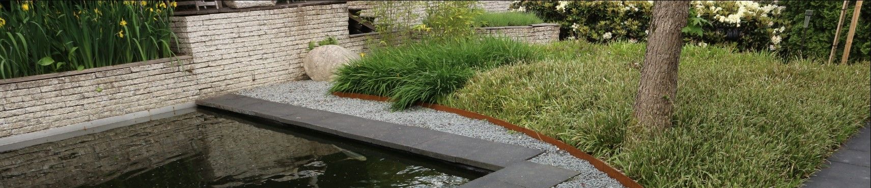 Bordure en acier corten Bordure en acier corten