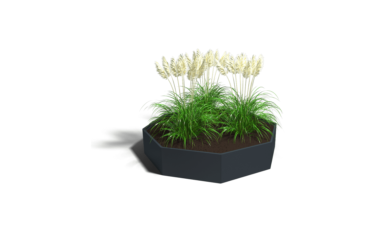 Jardinière octogone