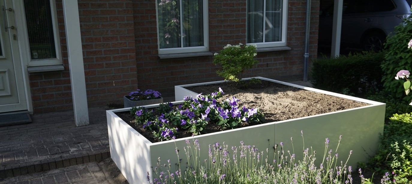 Jardinière forme en L