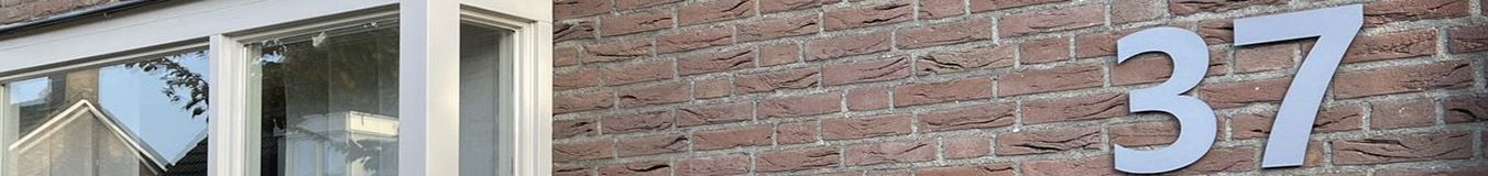 Numéros de maison adhésifs