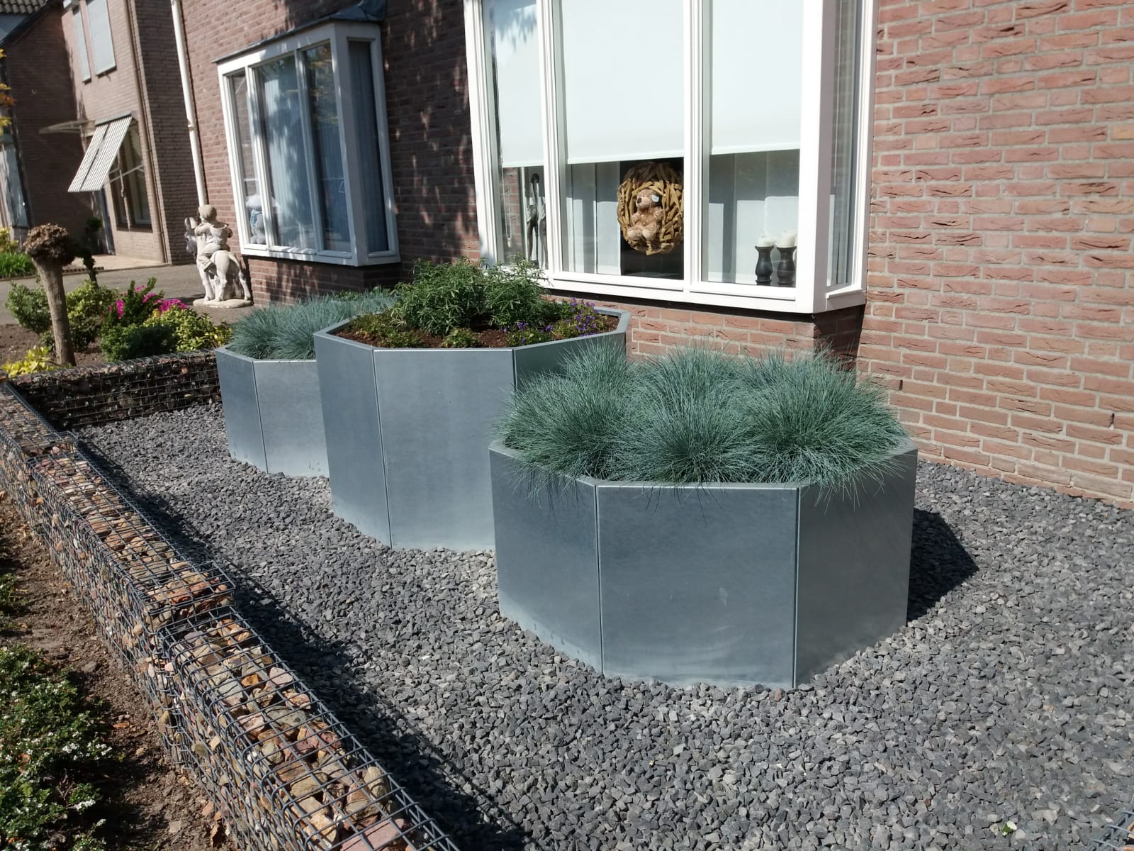 Jardinière acier galvanisé Jardinière acier galvanisé