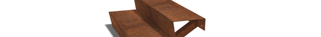 Escalier acier corten