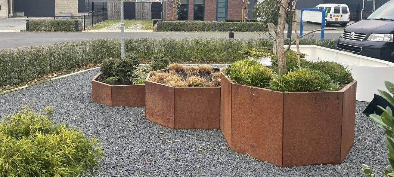 Jardinière hexagone