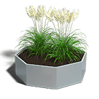 Jardinière octogone