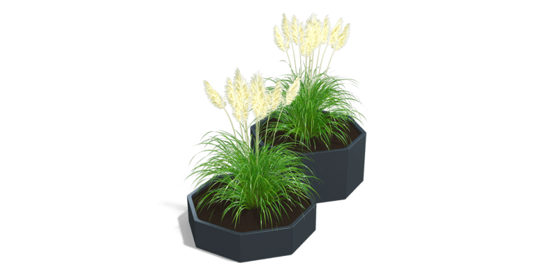 Bac à plantes en acier thermolaqué Chicago special II 500