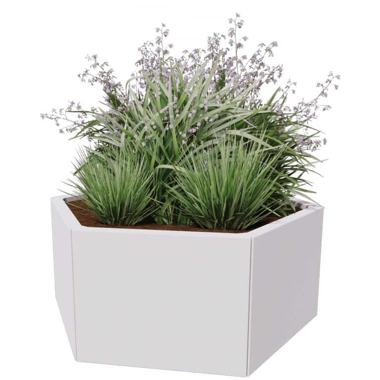 Bac à plantes en acier thermolaqué Denver 50