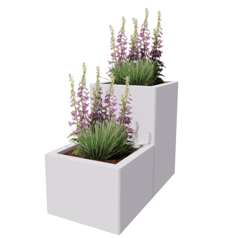 Bac à plantes en acier thermolaqué Miami special II 40