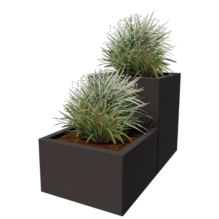 Bac à plantes en acier thermolaqué Miami special II 50