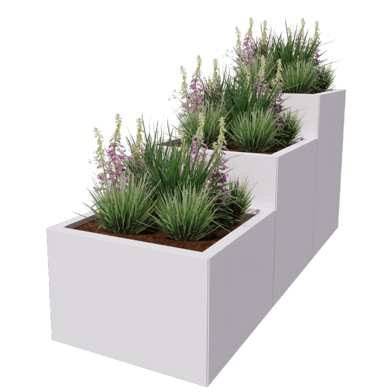 Bac à plantes en acier thermolaqué Miami special III 60