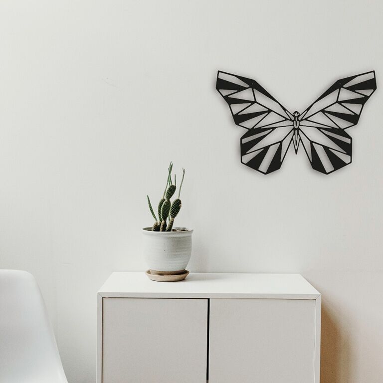 Décoration murale en métal Butterfly 2.0