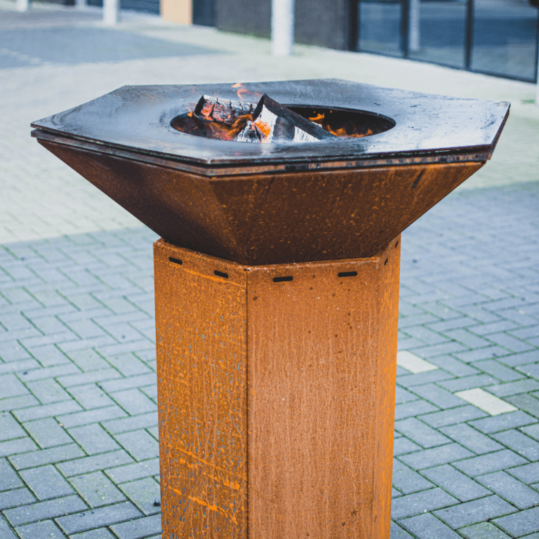 Iron Fire Premium Barbecue 750 acier corten