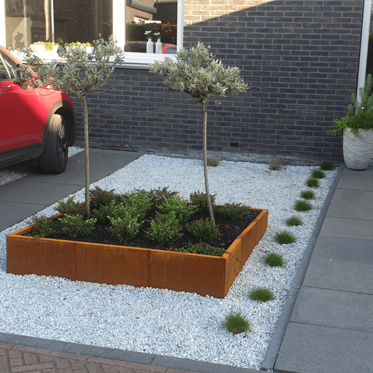 Bac à plantes en acier corten Miami xxl 1500x1500
