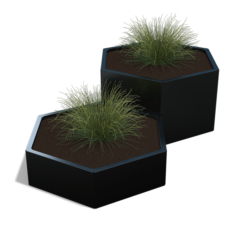 Bac à plantes en acier thermolaqué Denver special II 600