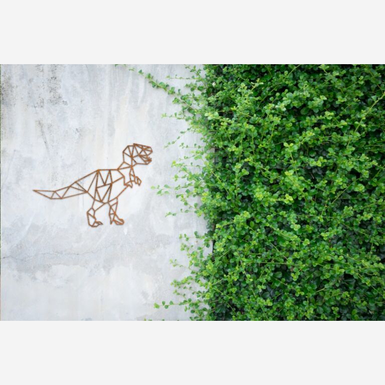 Décorations murales en acier corten Dinosaure *SUR=SUR