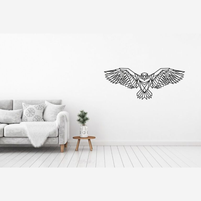 Décoration murale en métal Eagle