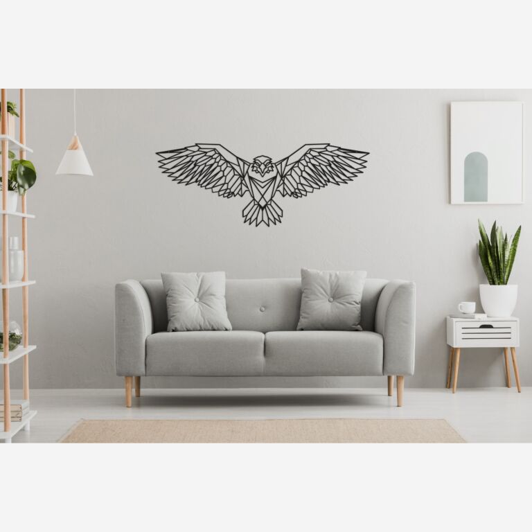 Décoration murale en métal Eagle