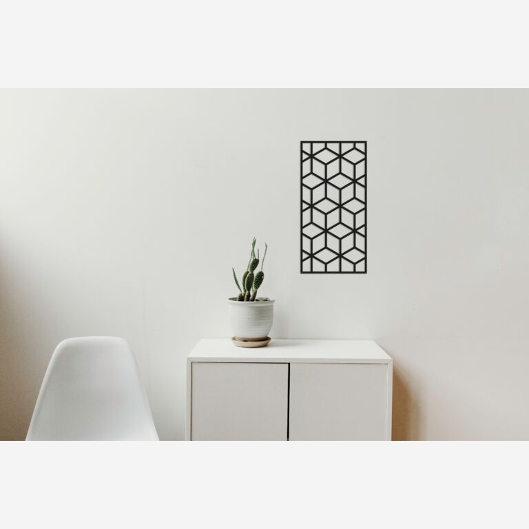 Décoration murale en métal Formes géométriques 2.0