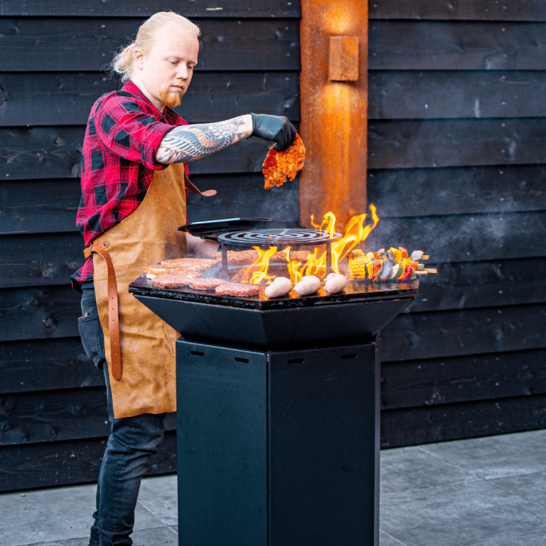 Iron Fire Premium Barbecue 1000 Noir
