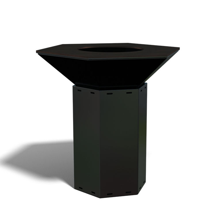 Iron Fire Premium Barbecue 1000 Noir
