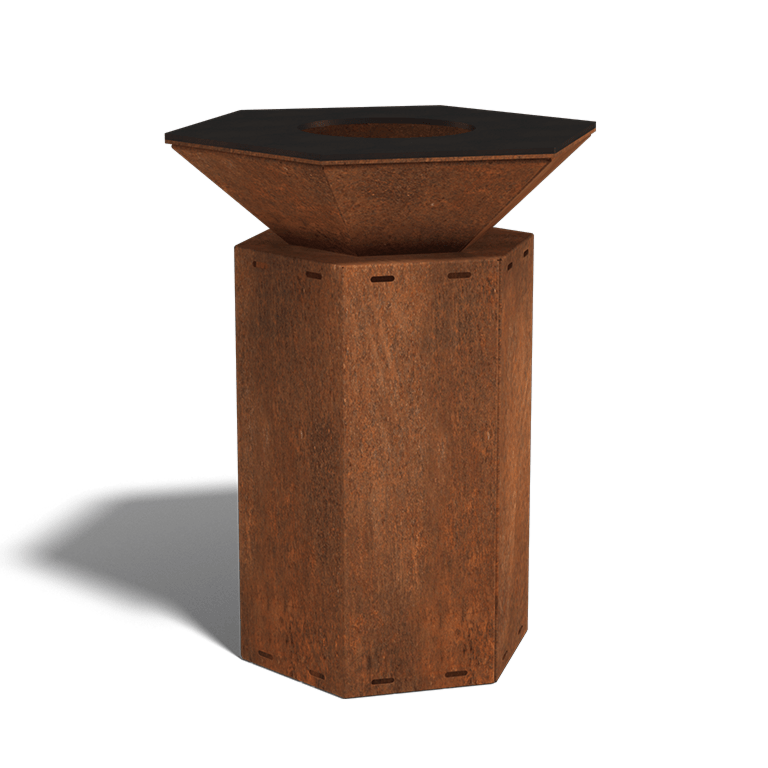 Iron Fire Premium Barbecue 750 acier corten