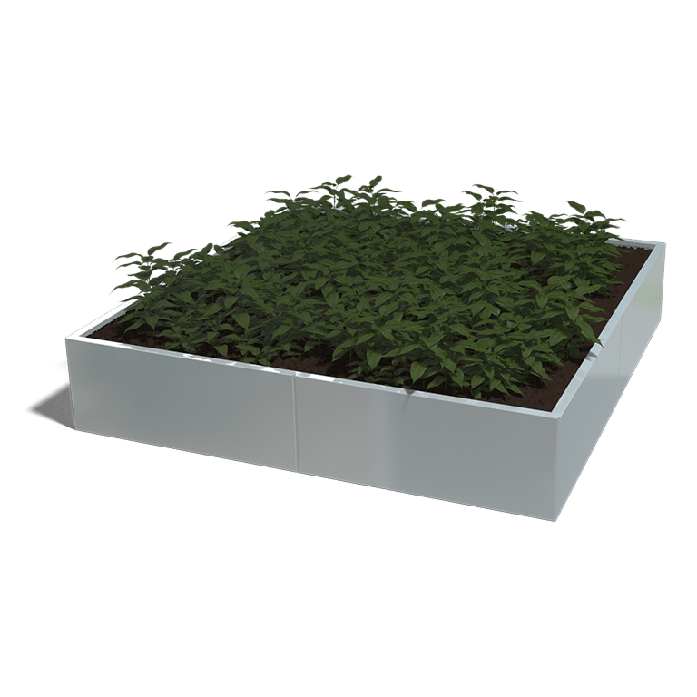 Bac à plantes en acier galvanisé Miami xxl 2000x2000