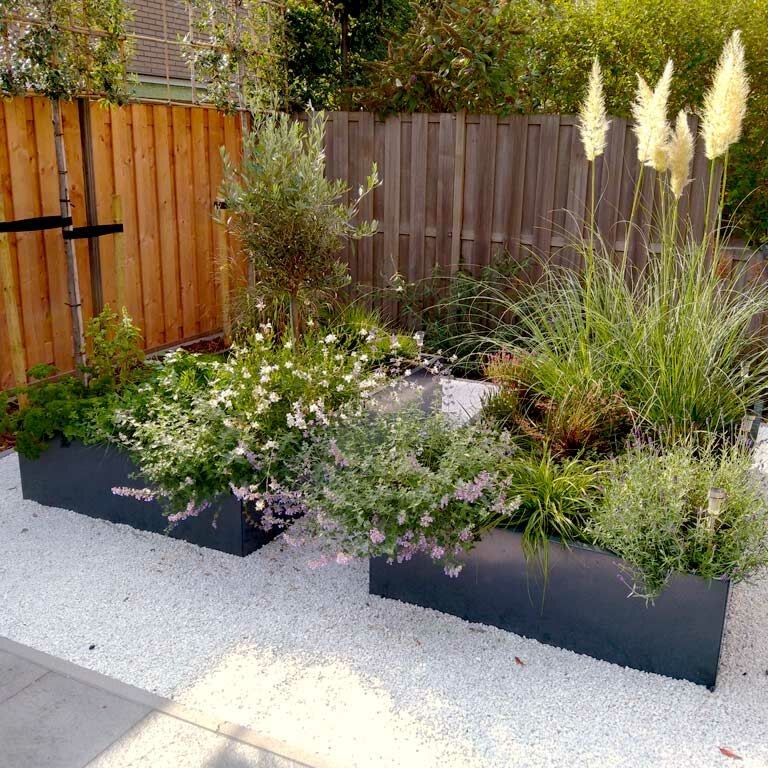Jardinière en acier thermolaqué Texas xxl 160 x 120 cm