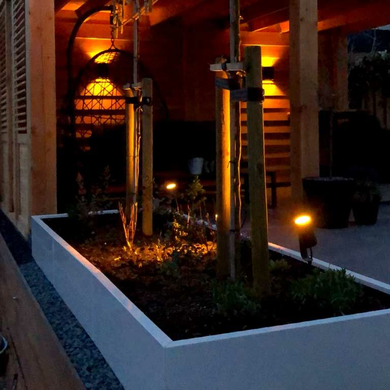 Jardinière en acier thermolaqué Texas xxl 300 x 120 cm