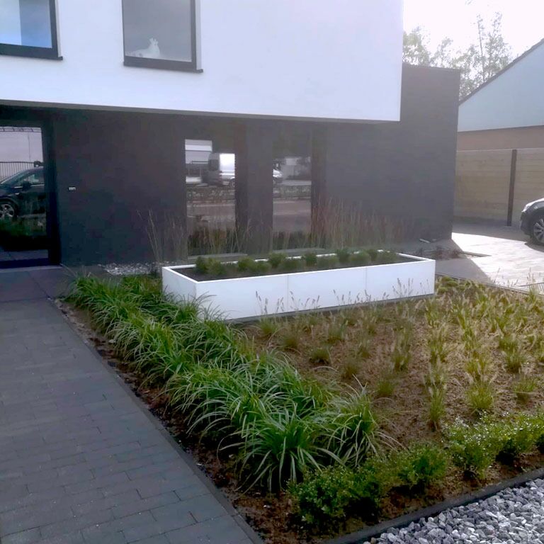 Jardinière en acier thermolaqué Texas xxl 300 x 80 cm