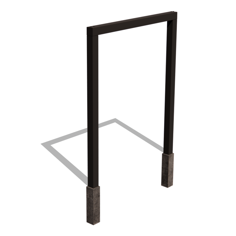 Pergola droite en acier thermolaqué 200 cm