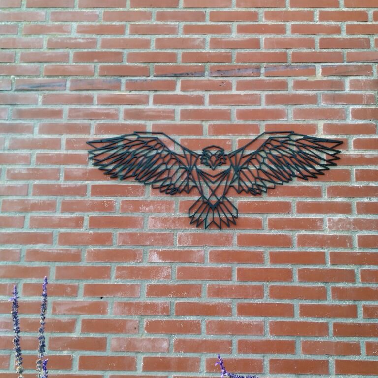 Décoration murale en métal Eagle