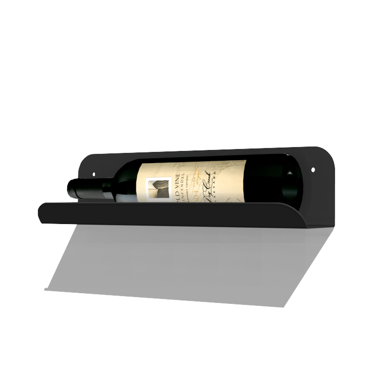 Étagère à vin en acier thermolaqué Lazio 35 cm