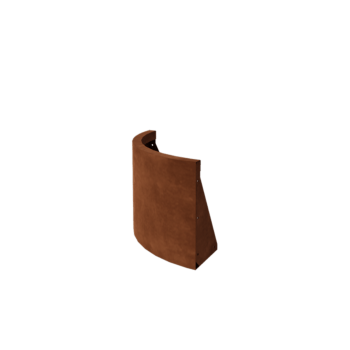 Mur de soutènement en acier corten courbe extérieure 50 x 50 cm (hauteur 40 cm)