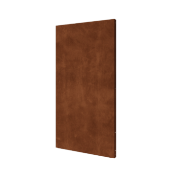 Panneau décoratif en acier Corten - Basique - 100 x 6 x 190 cm