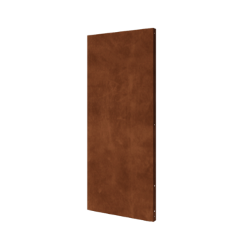 Panneau décoratif en acier Corten - Basique - 80 x 6 x 190 cm