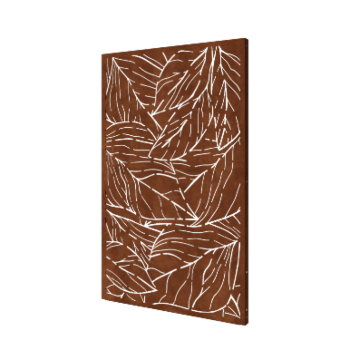 Panneau en acier corten feuilles 120 x 6 x 190 cm