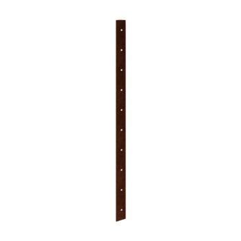 Jardinière en acier Corten - Pièce d'angle 45° - 100 cm