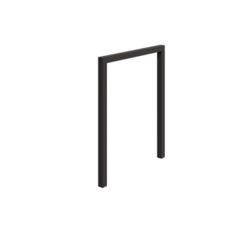 Pergola en acier - Droit - 200 x 230 cm - RAL7016 mat (gris anthracite) - Sans plot béton