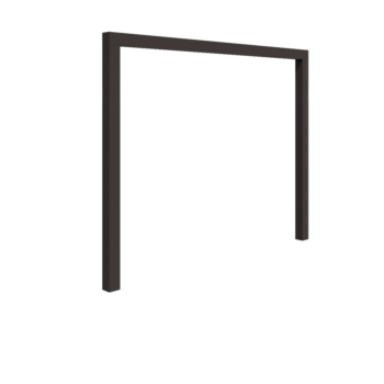 Pergola en acier - Droit - 300 x 230 cm - Autre couleur RAL - Sans plot béton