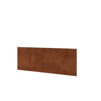 Clôture en acier corten H Panneau 120 x 47,5 cm