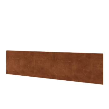 Clôture en acier corten H Panneau 180 x 47,5 cm