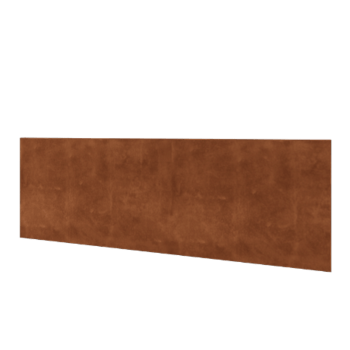 Clôture en acier corten H Panneau 180 x 63,3 cm