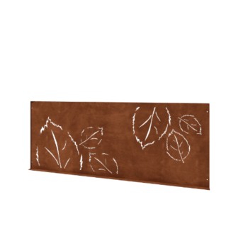 Clôtures ornementales acier corten N 149 x 60 cm