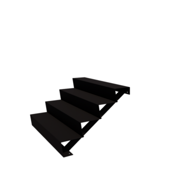 l`escalier noir New York 4-étape (largeur 120 cm)