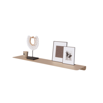 Étagère murale en acier - Forme en L - 100 x 20 x 5 cm - Sand look Étagère murale en acier - Forme en L - 100 x 20 x 5 cm - Sand look