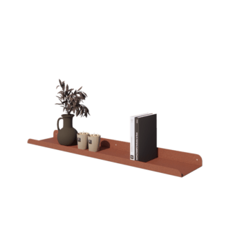 Étagère murale en acier - Forme en U - 100 x 20 x 5 cm - Corten look Étagère murale en acier - Forme en U - 100 x 20 x 5 cm - Corten look