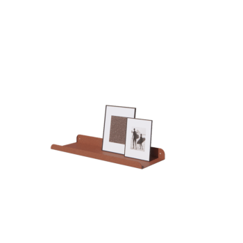 Étagère murale en acier - Forme en U - 60 x 20 x 5 cm - Corten look Étagère murale en acier - Forme en U - 60 x 20 x 5 cm - Corten look