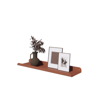 Étagère murale en acier - Forme en U - 80 x 20 x 5 cm - Corten look Étagère murale en acier - Forme en U - 80 x 20 x 5 cm - Corten look